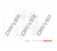 Drve+ DP1110.13.0105 Filtro Carburante Per AUDI
