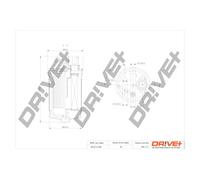 Drve+ DP1110.13.0108 Filtro carburante per AUDI,SKODA,VW