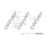 Drve+ DP1110.13.0113 Filtro carburante per RENAULT