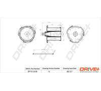 Drve+ DP1110.13.0139 Filtro carburante per FORD