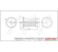 Drve+ DP1110.13.0179 Filtro carburante per AUDI,CUPRA,FORD,SEAT,SKODA,VW