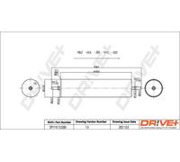 Drve+ DP1110.13.0265 Filtro carburante per LAND ROVER