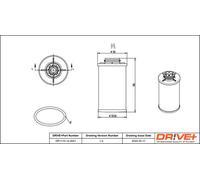 Drve+ DP1110.14.0001 Filtro idraulico, Cambio automatico per AUDI,SEAT,SKODA,VW