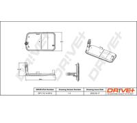 Drve+ DP1110.14.0012 Kit filtro idraulico, Cambio automatico per BMW