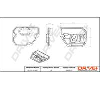 Drve+ DP1110.14.0027 Kit filtro idraulico, Cambio automatico per MINI