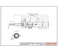 Drve+ DP1610.10.0129 Ammortizzatore per BMW