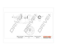 Drve+ DP1610.10.0524 Ammortizzatore per TOYOTA