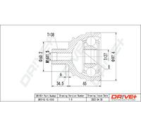 Drve+ DP2110.10.1510 Kit giunti, Semiasse