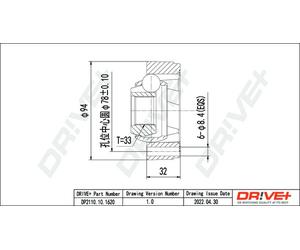 Drve+ DP2110.10.1620 Kit giunti, Semiasse per AUDI,CUPRA,SEAT,SKODA,VW