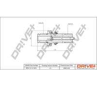 Drve+ DP2110.10.1873 Kit giunti, Semiasse per VW