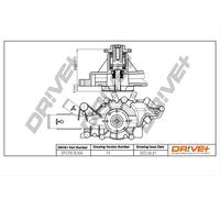 Drve+ DP2310.10.006 Pompa dell’acqua, raffreddamento motore per MERCEDES-BENZ