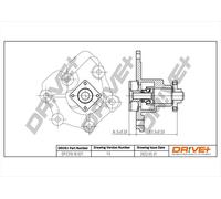 Drve+ DP2310.10.021 Pompa dell’acqua, raffreddamento motore per FORD,LDV