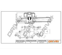 Drve+ DP2310.10.070 Pompa dell’acqua, raffreddamento motore per MERCEDES-BENZ