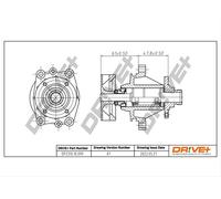Drve+ DP2310.10.099 Pompa dell’acqua, raffreddamento motore per BMW