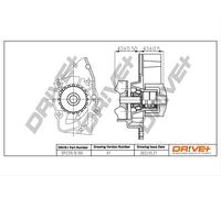 Drve+ DP2310.10.100 Pompa dell’acqua, raffreddamento motore per ALFA ROMEO,CITR