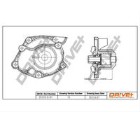 Drve+ DP2310.10.107 Pompa dell’acqua, raffreddamento motore per NISSAN,RENAULT,