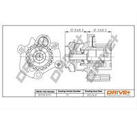 Drve+ DP2310.10.113 Pompa dell’acqua, raffreddamento motore per AUDI,SEAT,SKODA