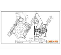 Drve+ DP2310.10.120 Pompa dell’acqua, raffreddamento motore per BMW