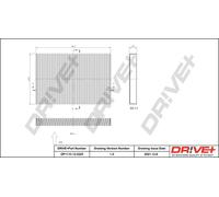 Drve+ Filtro Abitacolo Per Audi A4 8E2 B6 2.0 1.6 8EC B7 8E5 1.9 TDI 8ED