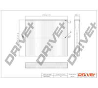 Drve+ Filtro Abitacolo Per VW Polo 6R 1.4 1.2 9N Fox 5Z1 5Z3 9N4 1.9 TDI
