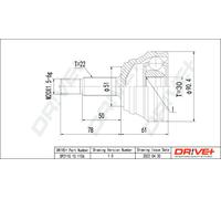 Drve+ Giunto Anteriore Per Audi 90 89 89Q 8A B3 80 81 85 B2