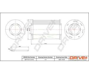 Drve+ Insert Filter Olio Per KIA Carens III 2.0 CRDi 140 Cee'D SW
