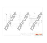 Drve+ Inserto Filtro Olio per Renault Master II Scatola 2.5 dCi 120