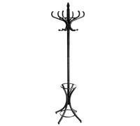 DRW Appendiabiti da pavimento thonet Alamo e betulla in nero