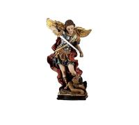 DRW Arcangelo San Michele in resina, 15 cm