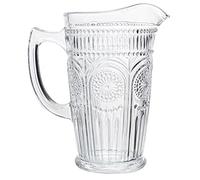 DRW Brocca in vetro da 1,5 litri in trasparente 19,5 x 12,5 x 23 cm