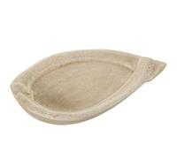 DRW Centrotavola a Forma di Ceramica in Beige Sabbia, 13 x 46 x 28 cm