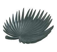 DRW Centrotavola a Forma di Foglia in Resina Verde 46,5 x 40 x 13 cm