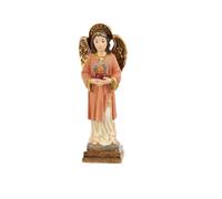 DRW Figura Arcangelo 11 cm Resina in Scatola PVC con Storia (San Chamuel)