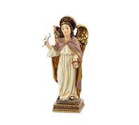DRW Figura Arcangelo 11 cm Resina in Scatola PVC con Storia (San Zaquar)