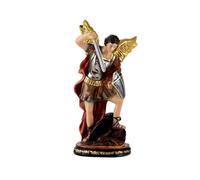DRW Figura Arcangelo in resina dipinta a mano 14 cm (Miguel)