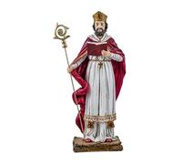 DRW Figura Cipriano Modello dei Magi e Stregoni in Resina Dipinto a Mano 30 cm