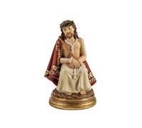 DRW Figura ECCE Homo in resina dipinta a mano da 11 cm