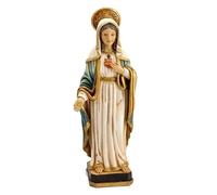 DRW Figura Sacro Cuore di Maria Resina Dipinta a Mano 32 cm