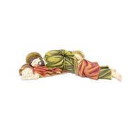 DRW Figura sogno di San Jose in resina dipinta a mano 20x10x10 cm