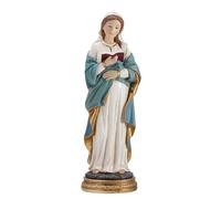 DRW Figura Vergine Maria Incinta Resina Dipinto a Mano 30 cm
