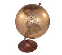 DRW Mappamondo dorato e rame 25 cm