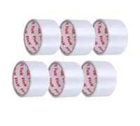 DRW Nastro adesivo in alluminio con fibra 6 pezzi 48 mm x 15 m