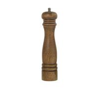 DRW Pepiera in Legno di Gomma in Noce 25 cm, Marrone, 25cm