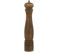 DRW Pepiera in Legno di Gomma in Noce 6x30cm, Marrone
