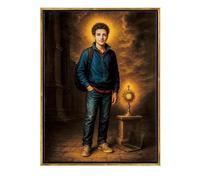 DRW Quadro San Carlo Acutis con cornice 32x3x42 cm