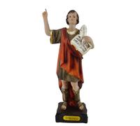 DRW San Pancracio 20 cm statuetta in resina dipinta a mano