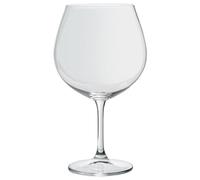 DRW Set di 2 Tazze di Gin-Tonic in Vetro di Boemia 820 ml in Trasparente, 12 x 12 x 21 cm, Medidas: 12x12x21 cm
