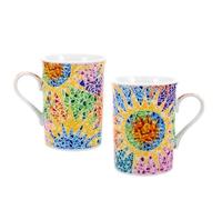 DRW Set di 8 Mugs Tazze di Gaudi Tazza 11x8x10 cm