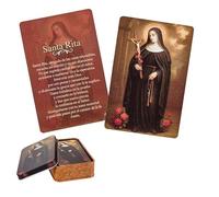 DRW Stampine Santa Rita 60 Pezzi 6x1x9 cm