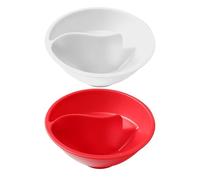 Dry and Wet Cereal Bowl, Spiral Slide Partition Chip Bowl, Breakfast Plate, Divided Cereal Bowl, Cereal Milk Bowl, Oatmeal Fruit Bowl, Section Cereal Bowl, Divided Breakfast Bowl,